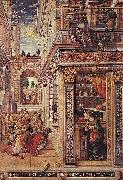 Carlo Crivelli Annunciation with St. Emidius oil painting on canvas